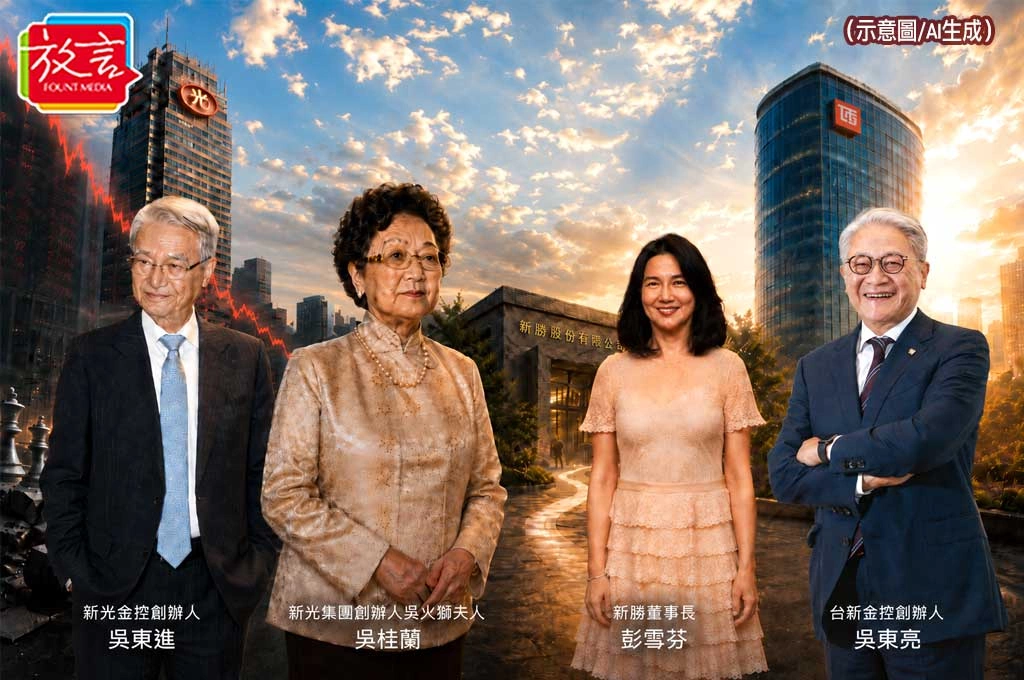 《新新合璧系列報導》玖：新新併篇(二)新光金撐不住了？吳桂蘭盼吳東亮救火　彭雪芬接掌新勝讓「新新併」再起