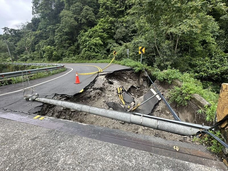 颱風巴威釀災　苗栗3道路多處崩坍搶修拚14日通車