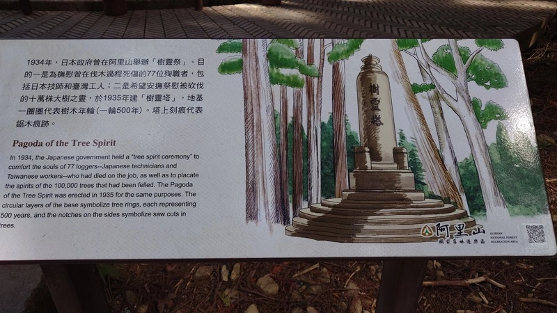 全台灣唯一阿里山樹靈塔  安撫祭慰10萬大樹之靈