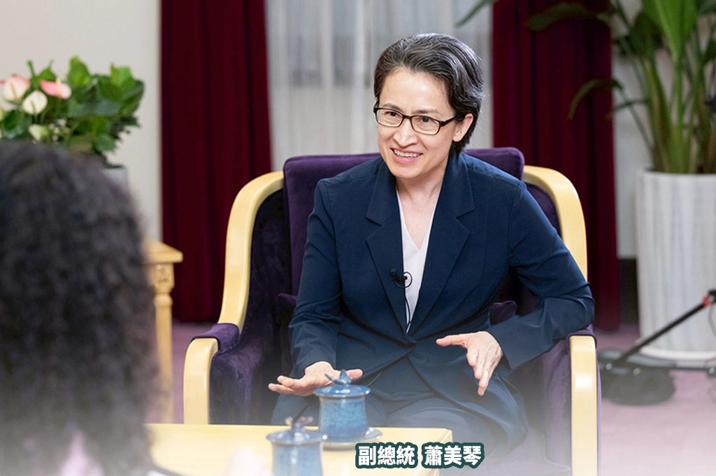 接受德國公媒專訪... 蕭美琴談中國威脅、重提「戰貓精神」：貓被逼到牆角也會反擊...籲國際社會共同合作「善待台灣這隻貓」