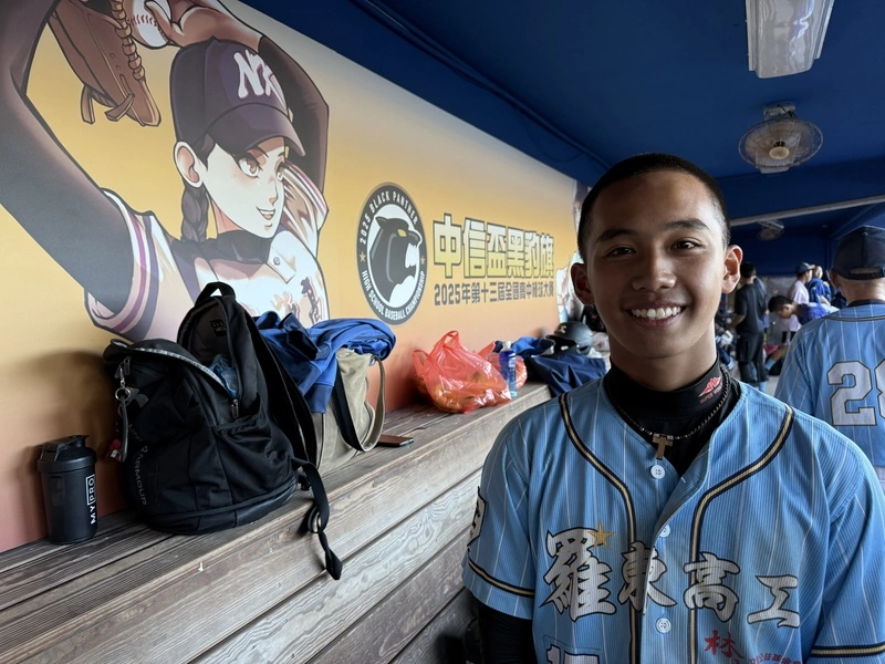 溫以恩黑豹旗敲關鍵長打　獲讚「大賽型選手」