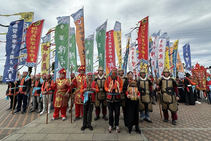 台南「鄭成功登陸鹿耳門」活動重現歷史場景