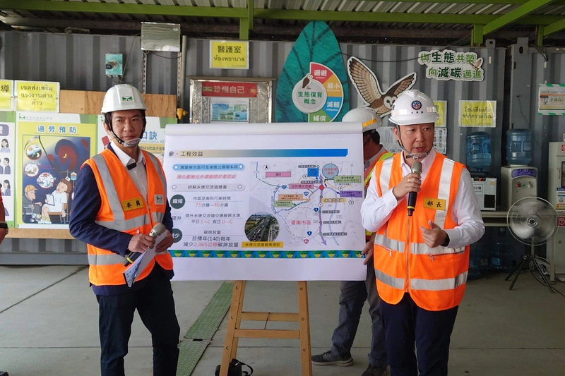 國1增設台南北外環交流道　可望10月提前完工