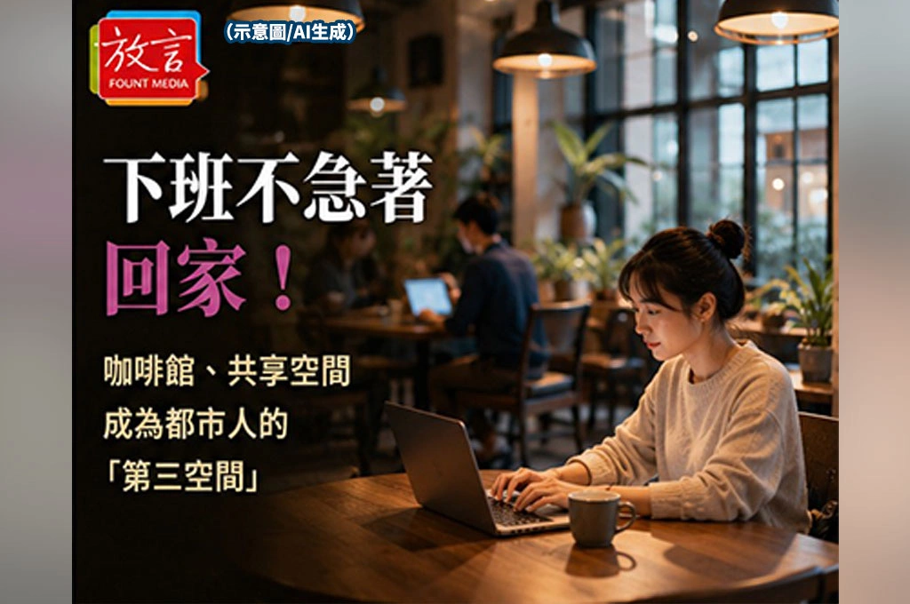 下班不急著回家！「第三空間」正在改變都市人的生活方式