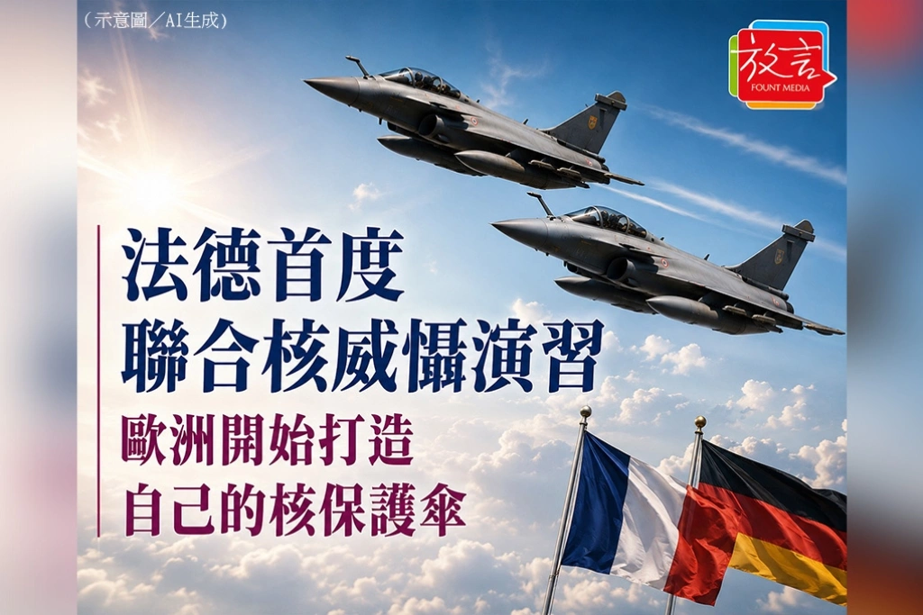 法德首度聯合核威懾演習　歐洲開始打造自己的核保護傘