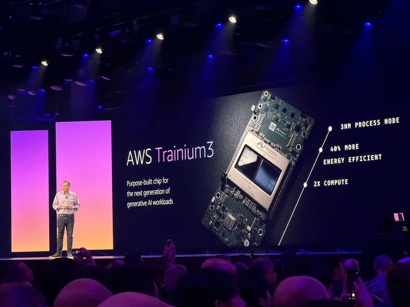 亞馬遜AWS發表新一代自研AI晶片