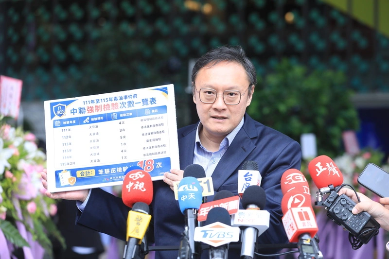中市府遭指稽查中聯油脂次數偏低　鄭照新澄清