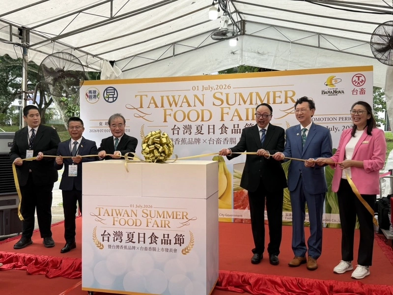 台香蕉品牌、豬肉攻新加坡　童振源：為市場注新活力