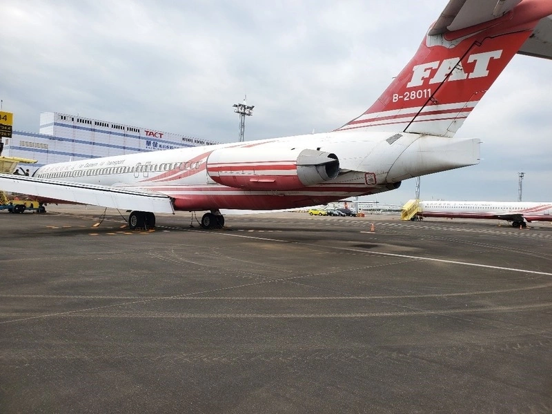 行政執行署聯合拍賣會　遠航客機410萬元拍定