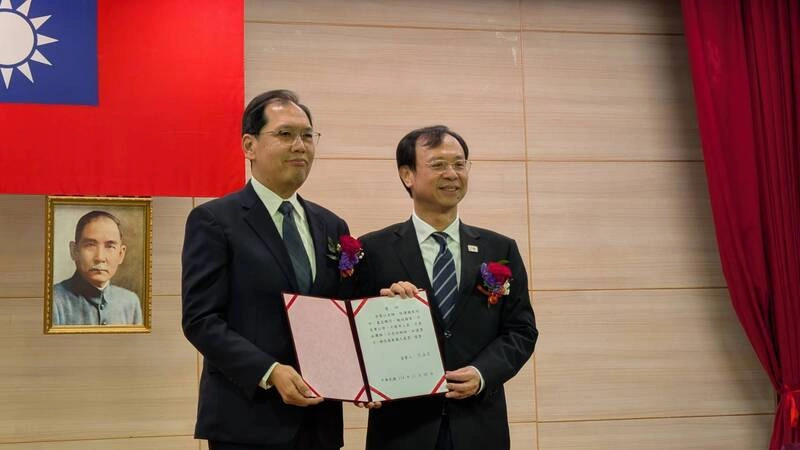 社家署新任署長周道君布達宣誓