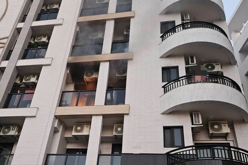 台南新市民宅火警