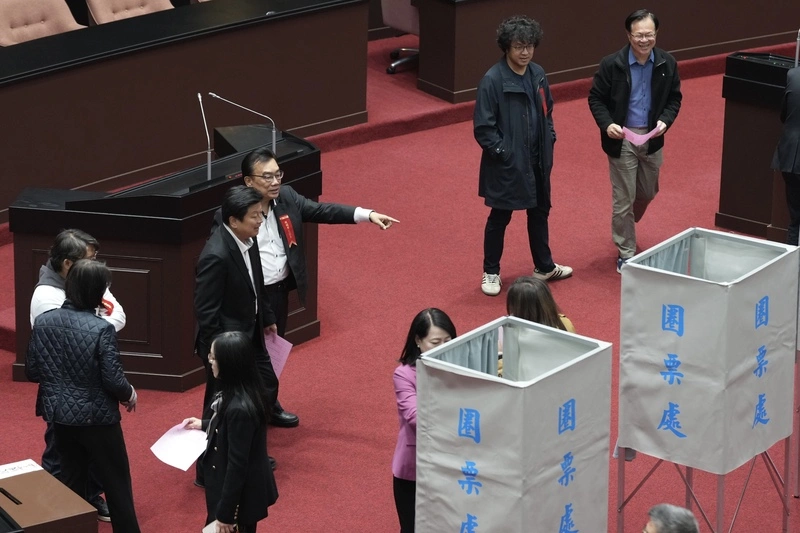 立院表決財劃法覆議案（1）