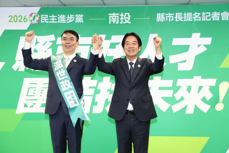 民進黨宣布提名温世政選南投