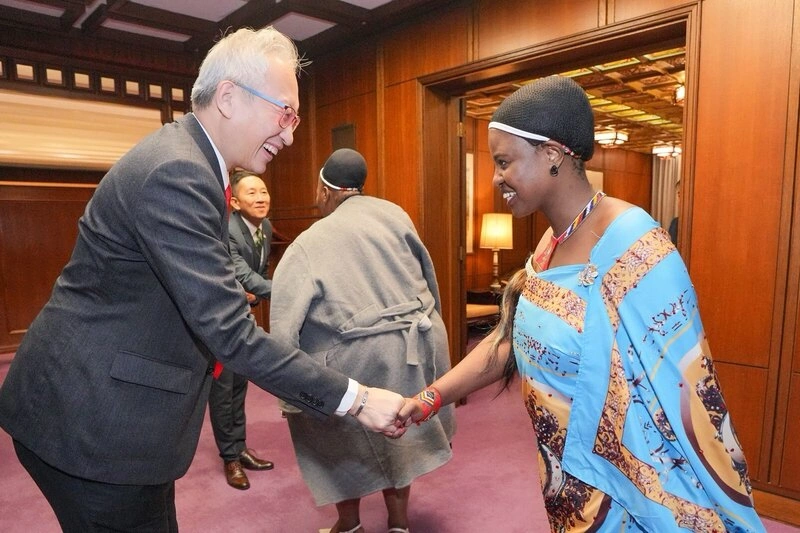 吳志中歡迎史瓦帝尼外交暨國際合作部常務次長