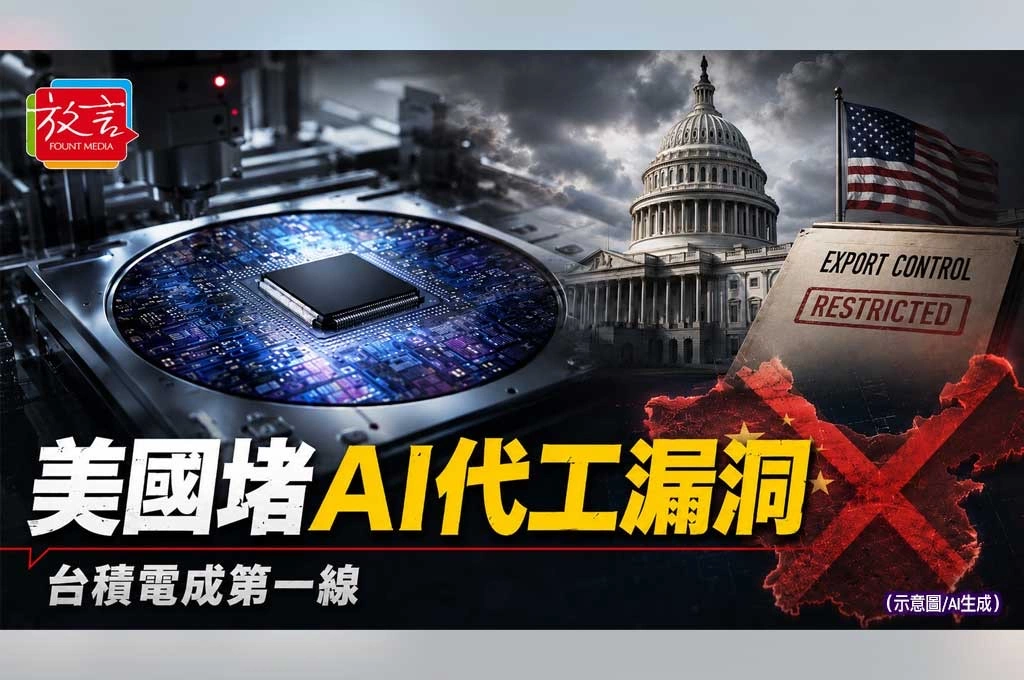 美國盯上AI代工漏洞！跨黨派參議員點名台積電　防中國借海外子公司訂製晶片