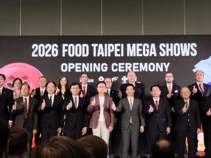 台北國際食品系列展登場　黃志芳：規模創疫後新高
