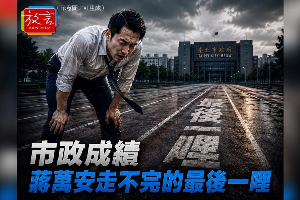 【豁然開朗】市政成績,蔣萬安走不完的最後一哩