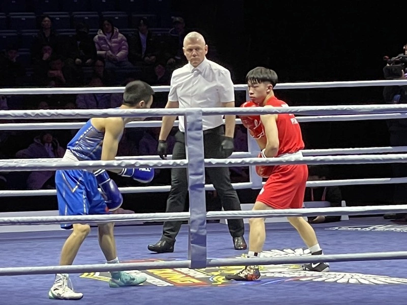 拳擊亞錦賽　19歲彭家豐落敗止步8強