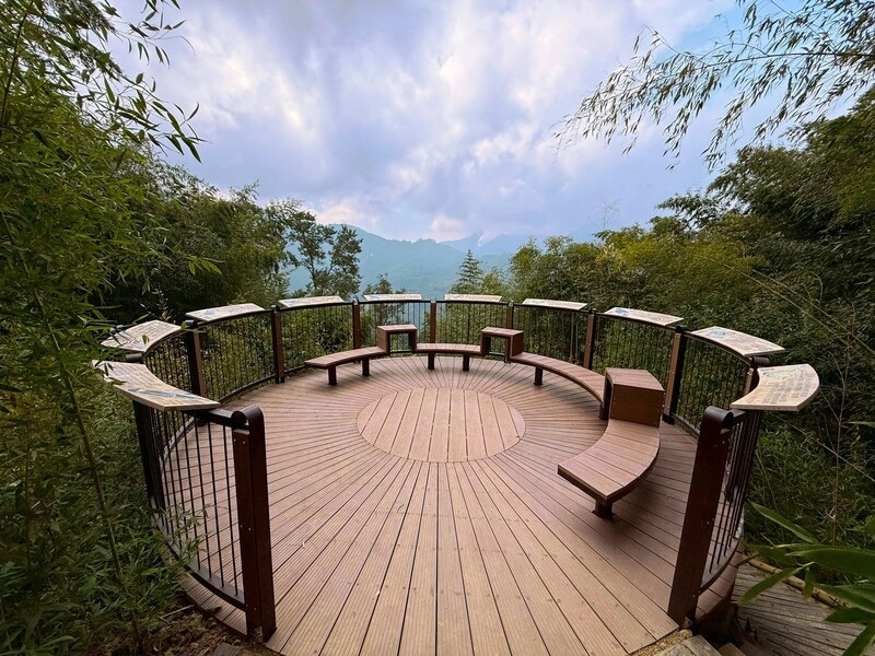 嘉義梅山鄉步道減法設計  獲金質獎