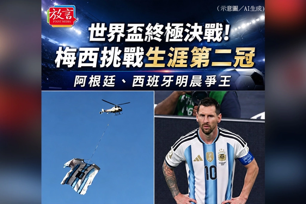 世界盃終極決戰！梅西挑戰生涯第二冠　阿根廷、西班牙7/20凌晨3點爭王