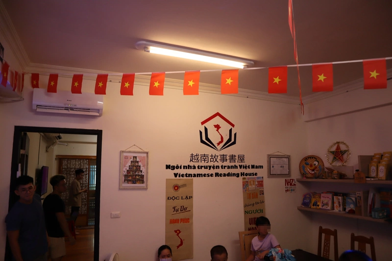 陶氏桂開辦越南故事書屋  助新二代學母語不忘本