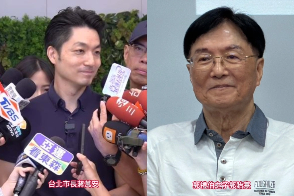 被追問DNA議題蔣萬安回「2022我回答過了」...郭禮伯之子郭貽熹再度喊話：我在這裡願意跟你驗啊！