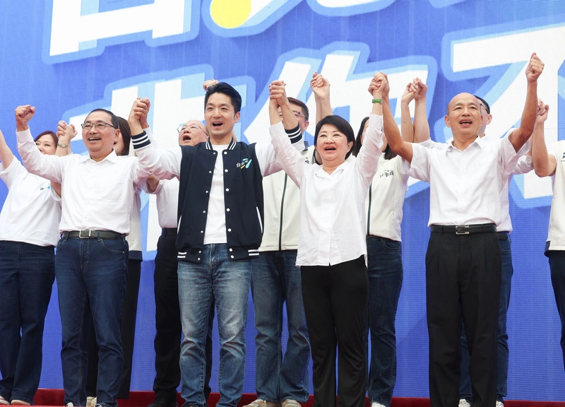 「三子」合體力挺　韓國瑜：市民做後盾支持正派蔣萬安