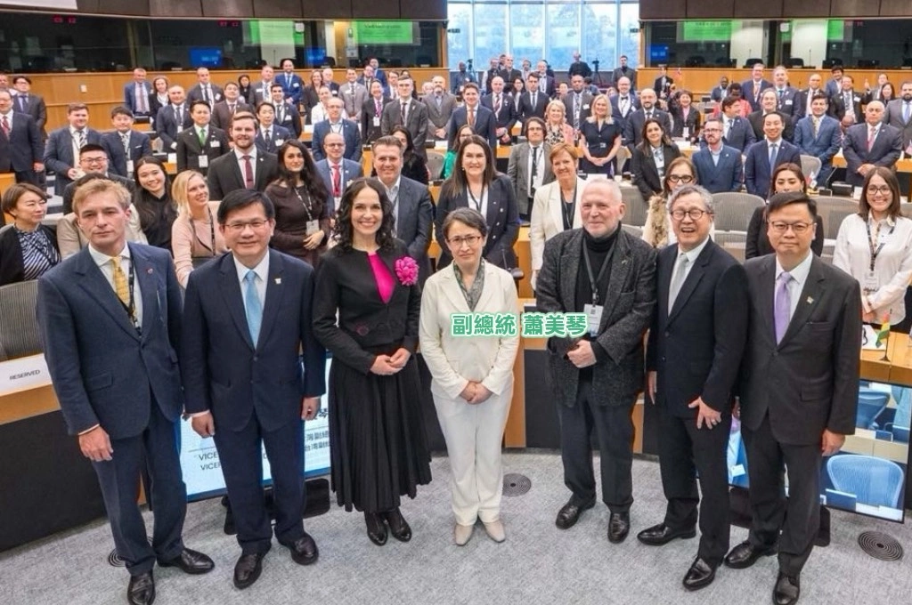 網傳「蕭美琴赴歐演說是花80億交換」...總統府駁斥「絕非事實」：已通知警政單位依法調查處理