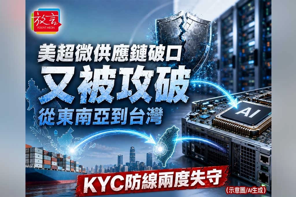 輝達晶片走私為何總繞著美超微打轉？從東南亞到台灣 同一條供應鏈破口被鑿開第二次