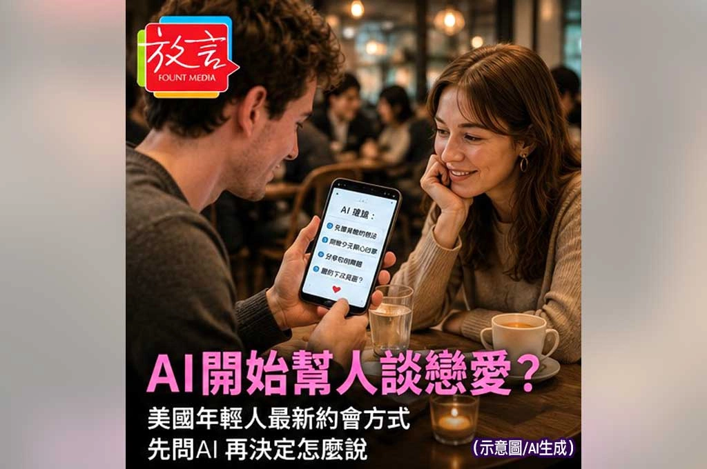 AI開始幫人談戀愛？美國年輕人最新約會方式引發熱議