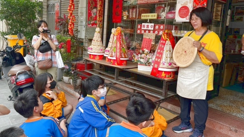 台南市金城國中推在地走讀