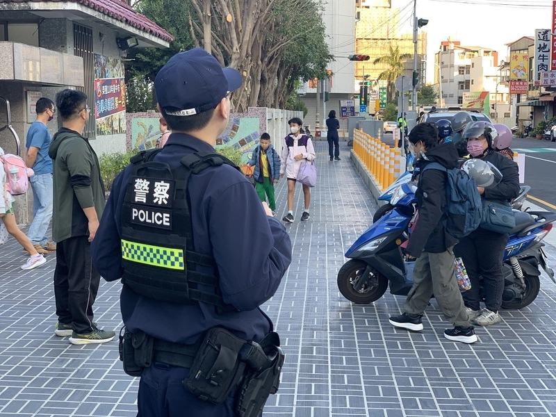 台中市警察局加強護童勤務　提高即時應變