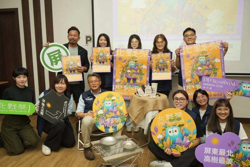 屏東北野祭推車宿露營體驗　無人機煙火秀新亮點