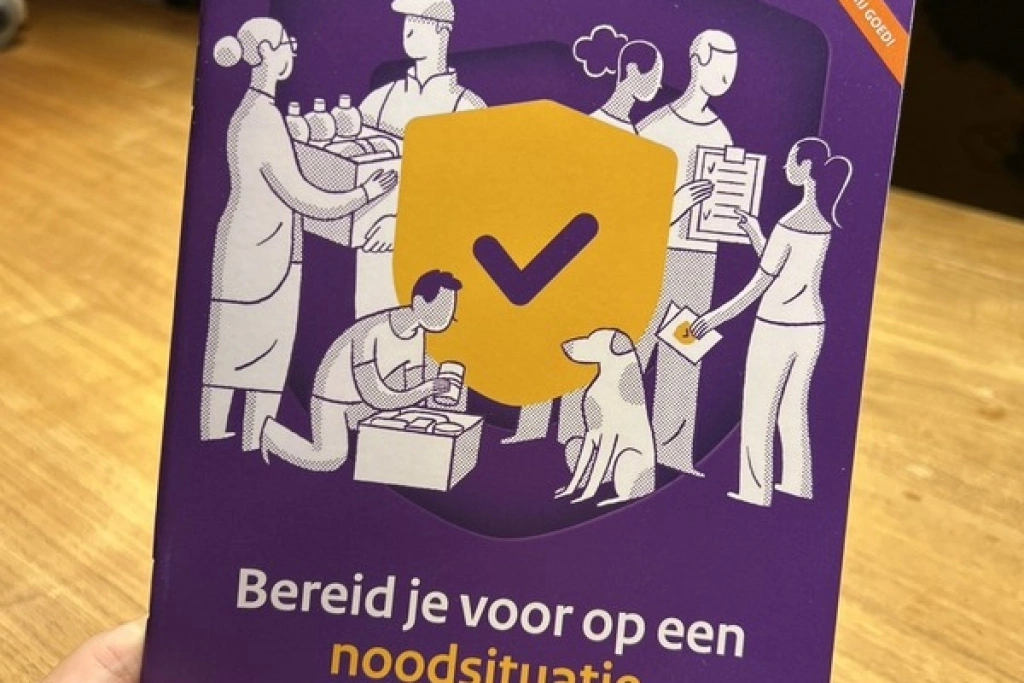 荷蘭全民防災手冊　提醒做好準備面對災害