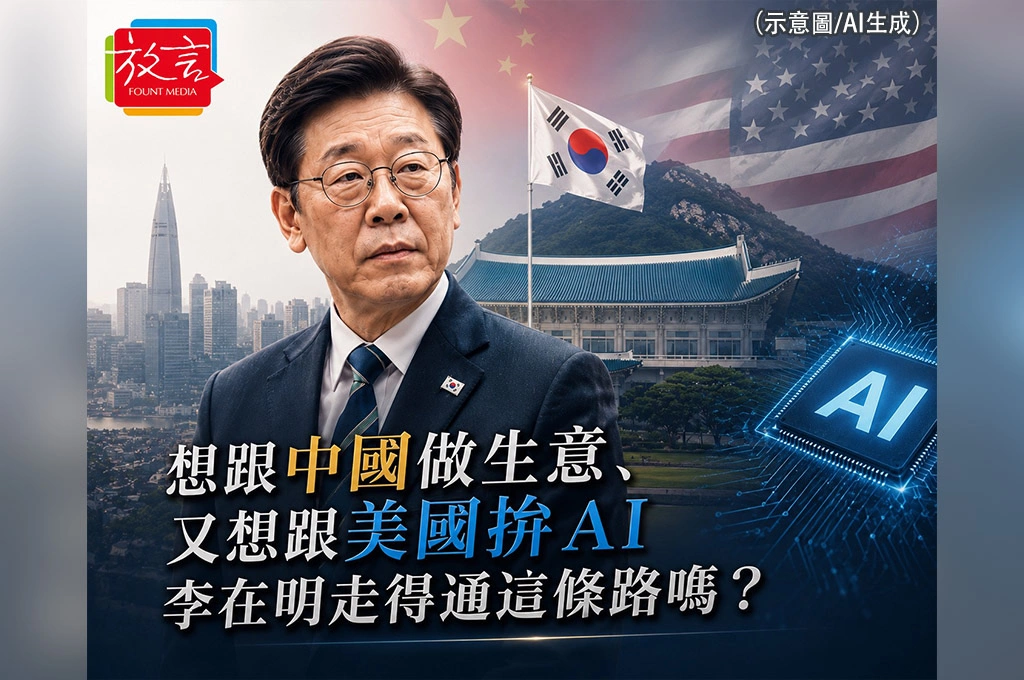 《放. 新聞／世界人物／李在明》想跟中國做生意、又想跟美國拚AI　李在明走得通這條路嗎？