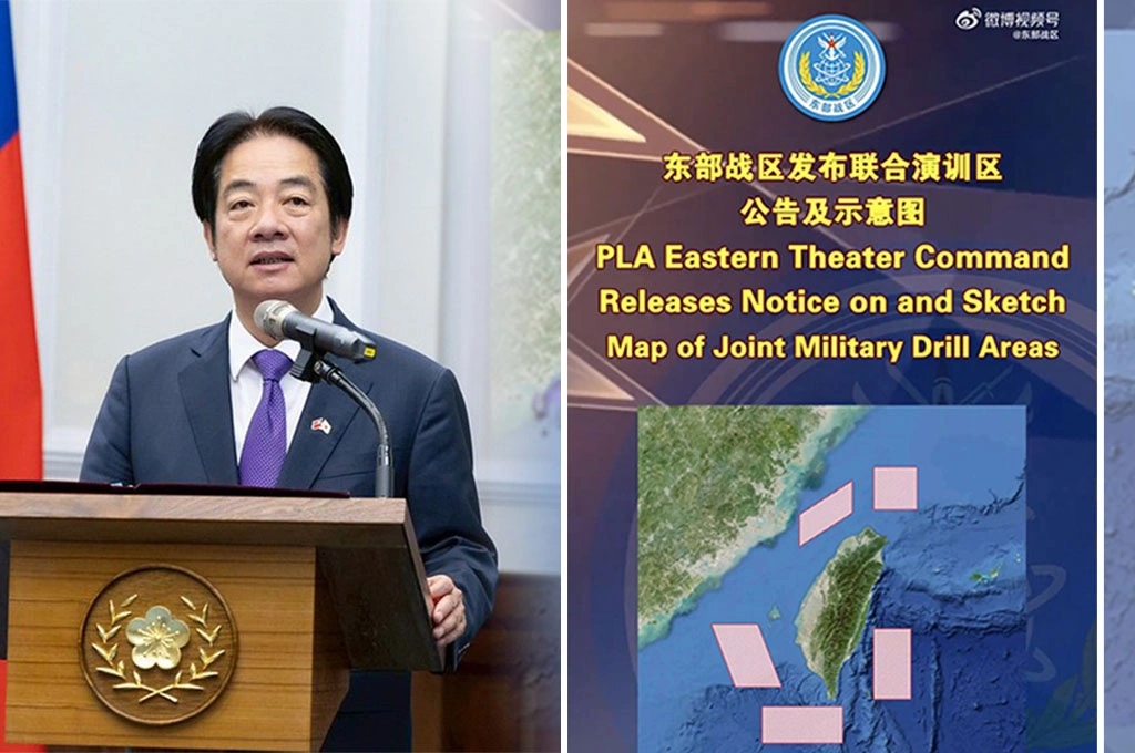 雙城論壇結束中共隨即軍演！總統府譴責「軍事手段恫嚇」：籲停止挑釁行為、勿成麻煩製造者