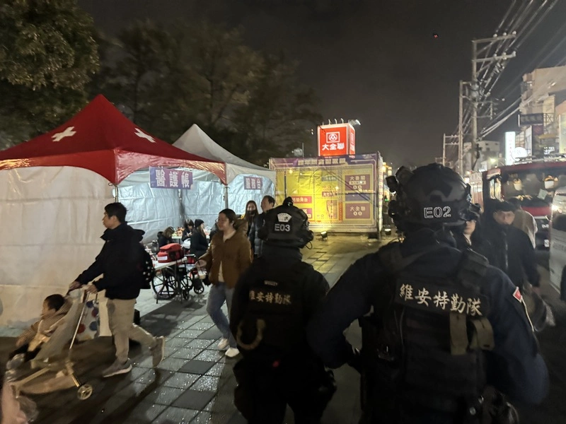 新竹跨年維安規格升級　維安特勤隊機動巡邏