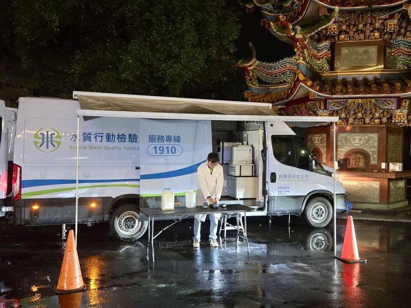 基隆河油污染　台水加派行動車即時取樣確保水質