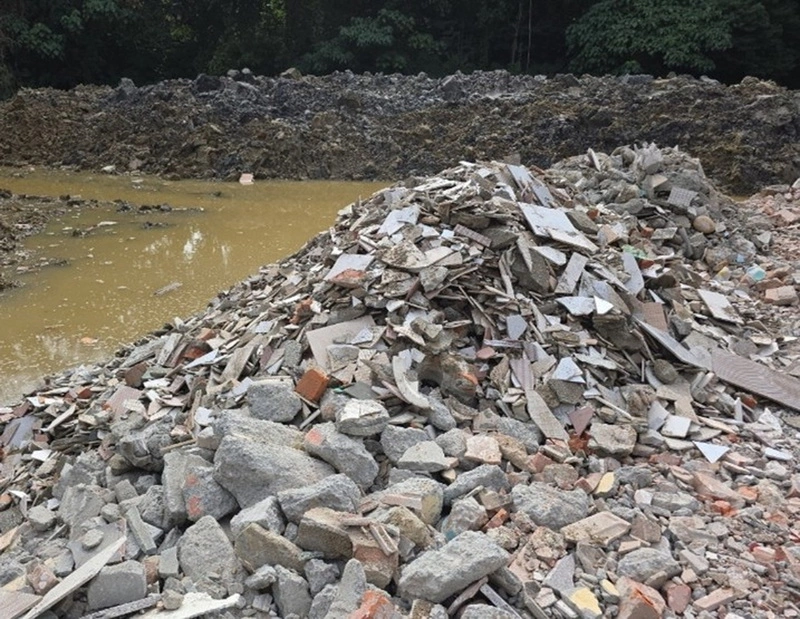 嘉義農地遭非法回填營建廢棄物  查獲3嫌送辦
