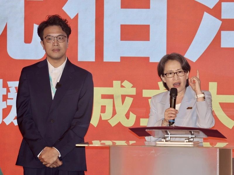 沈伯洋牙醫師後援會成立　蕭美琴肯定具備首都市長4特質