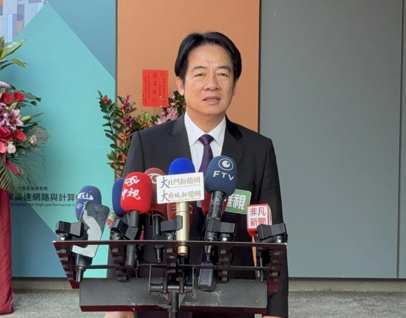 賴總統：藍白主導通過種種法案　嚴重影響國安