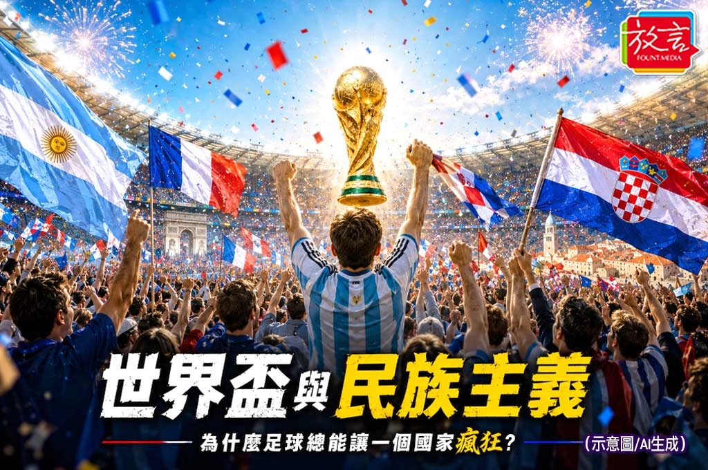 《放. 新聞／世足賽》世界盃與民族主義　為什麼足球總能讓一個國家瘋狂？