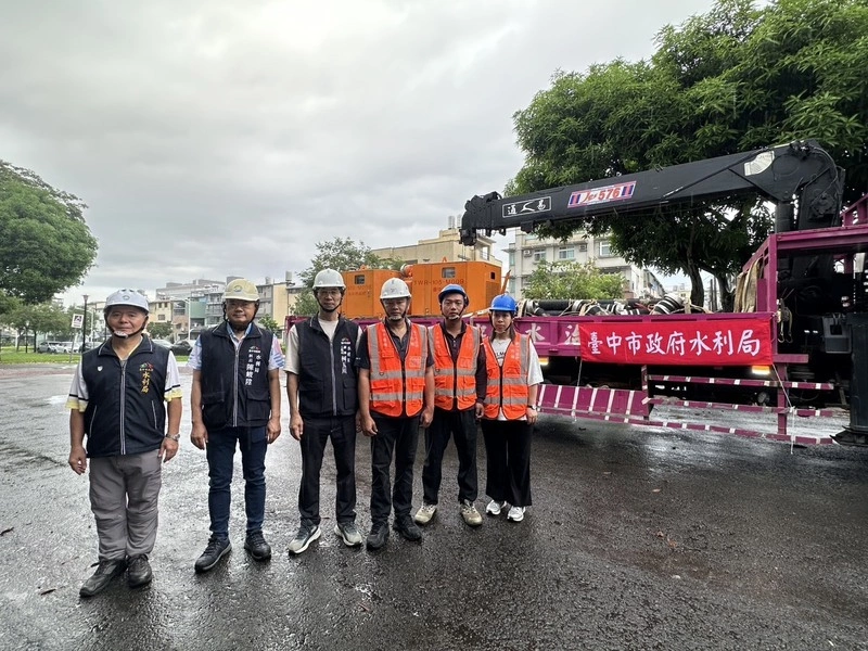 基隆豪雨積淹水  台中整備北上投入第一線助抽排