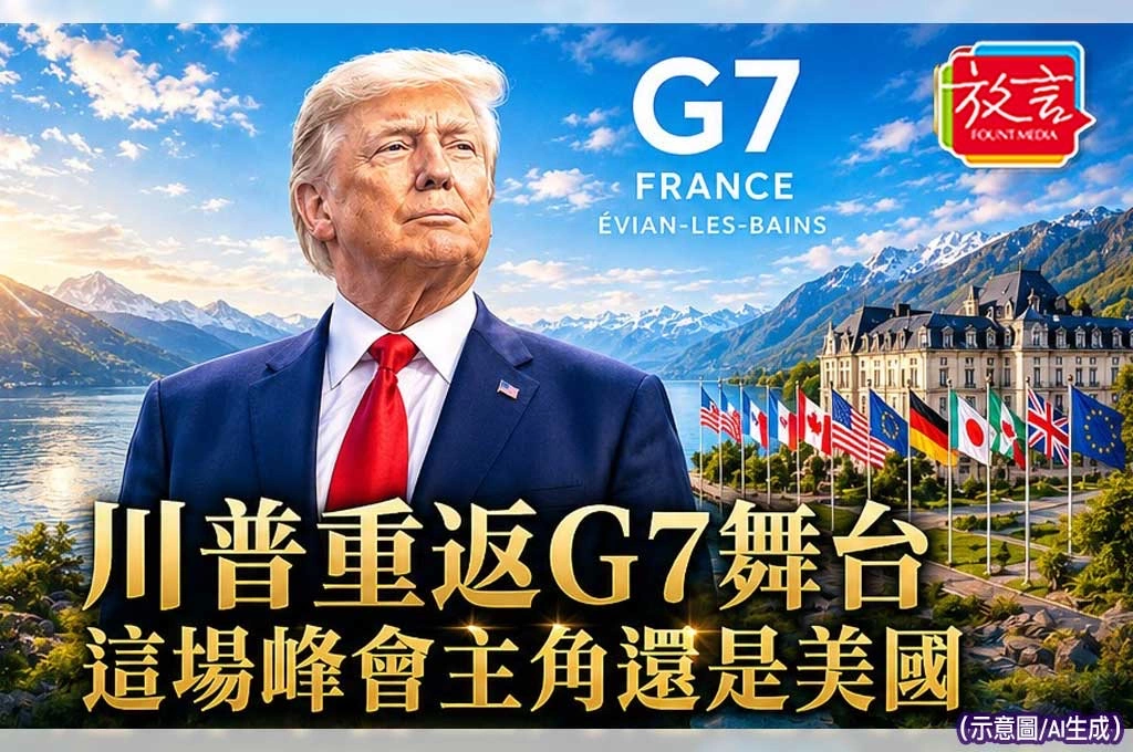 《放. 新聞/世界要閒/法國》川普重返G7舞台　這場峰會真正的主角其實還是美國