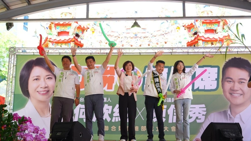 假日拚選情　何欣純提改善交通、江啟臣聚焦產業升級