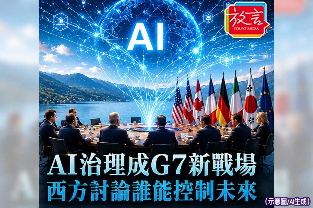 《放. 新聞/世界要閒/ G7》AI治理成G7新戰場　西方國家開始討論誰能控制未來