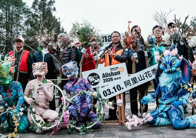 阿里山花季開幕　上山享受春日盛景