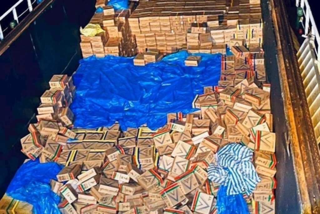 市價近1億元私菸走私案　船長等5人遭橋檢起訴