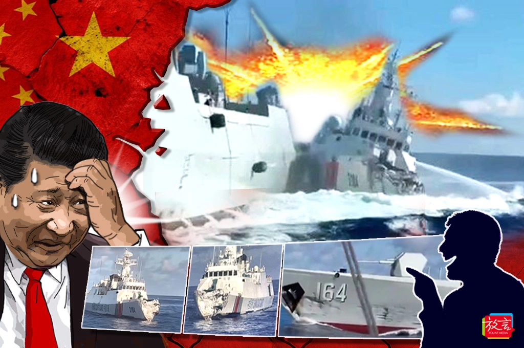 【政軍杰論】中國軍艦南海互撞鬧笑話  共軍海上戰力弱點也曝光