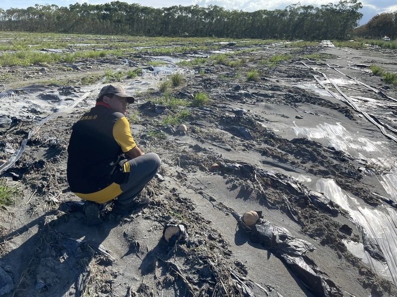 馬太鞍溪堰塞湖洪災農地修復  專案休耕申報至2/6
